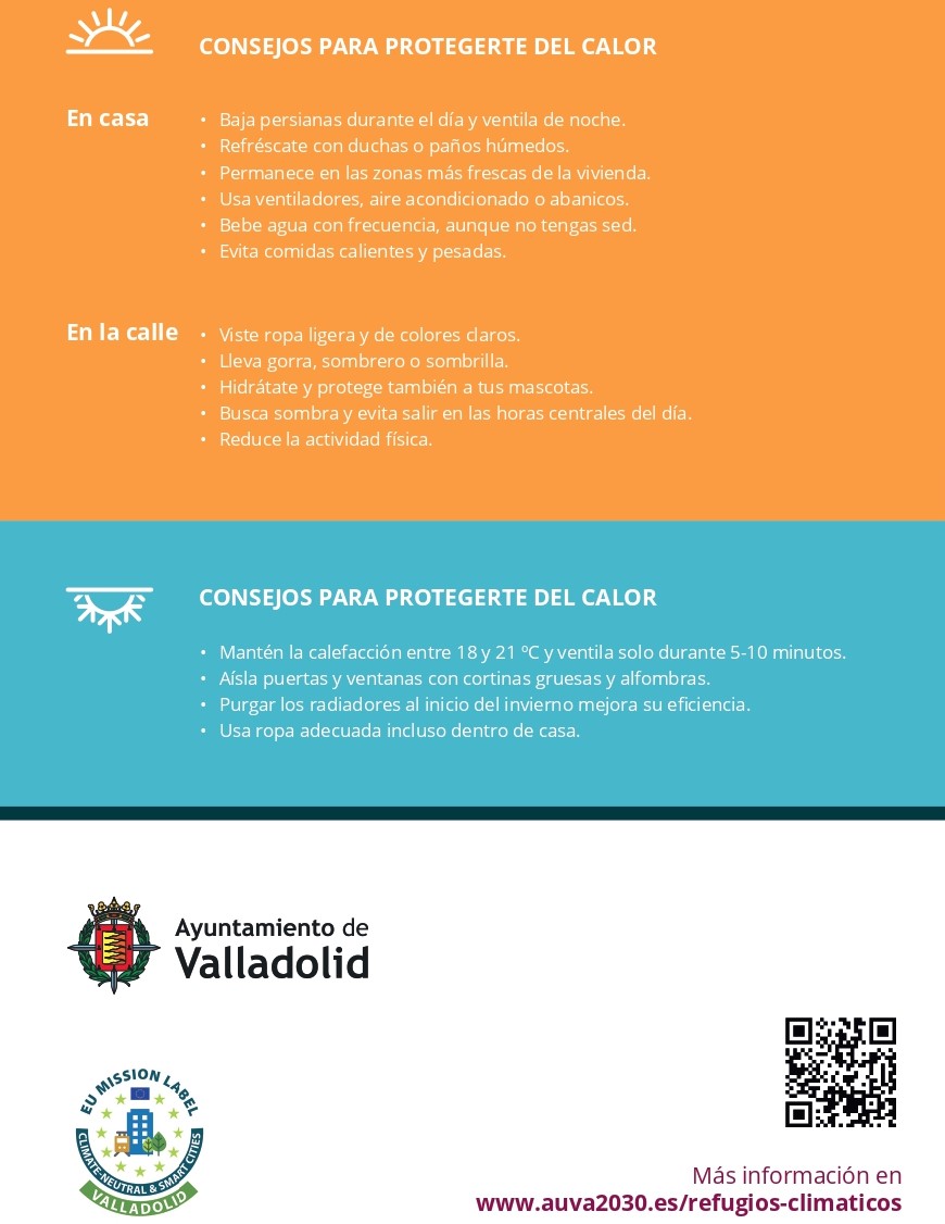 Red de Refugios Climáticos Valladolid 2025
