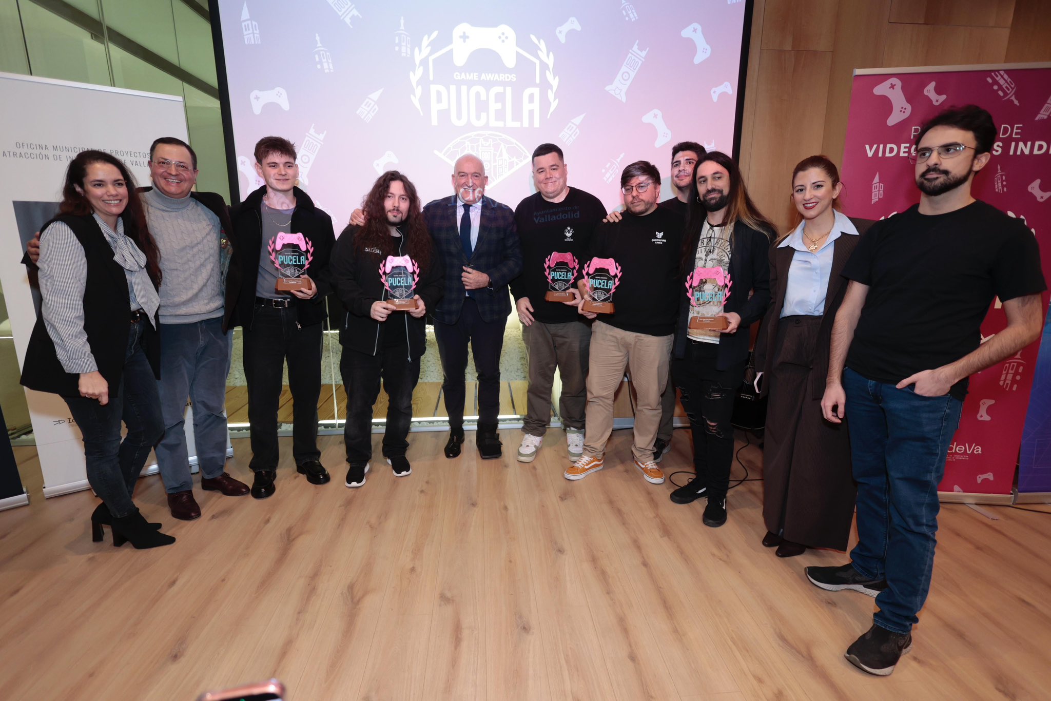 Entrega de los Pucela Game Awards en la Agencia de Innovación y Desarrollo Económico, IdeVa
