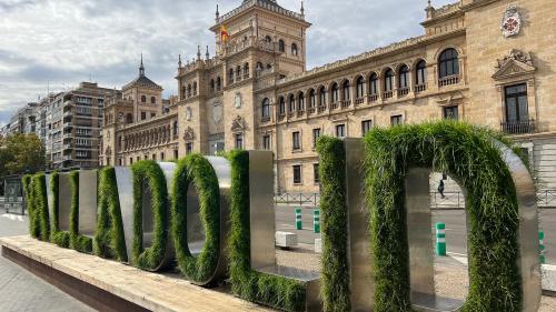 Letras Valladolid Renaturalización 