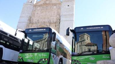 presentación 15 nuevos autobuses