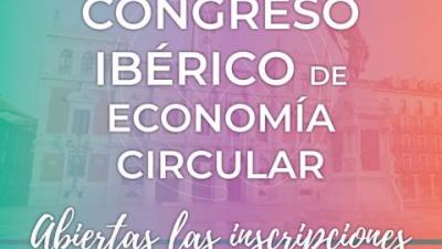 Congreso Ibérico Economía Circular cartel 2022 Valladolid