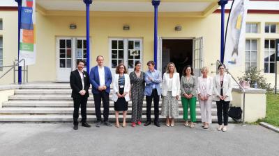 Representantes de las ciudades misión españolas participantes en el curso de la UIMP