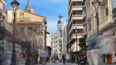 Calle Santiago de Valladolid.