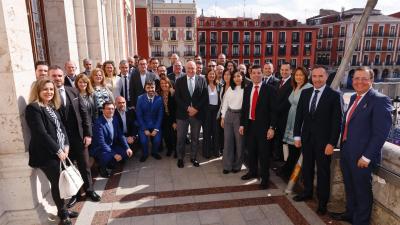 Reunión de Execyl en el Ayuntamiento de Valladolid.