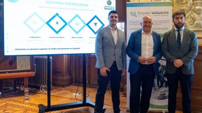 Presentación del nuevo portal de empleo de Valladolid