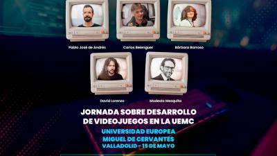 Cartel jornada-Videojuegos-Valladolid