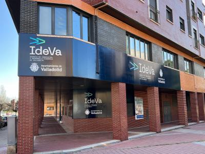 Fachada de la Agencia de Innovación de Valladolid.