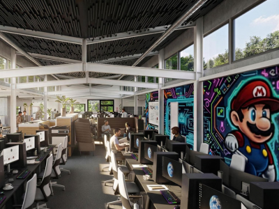 Recreación del futuro Tech Lab 1094 de Valladolid.