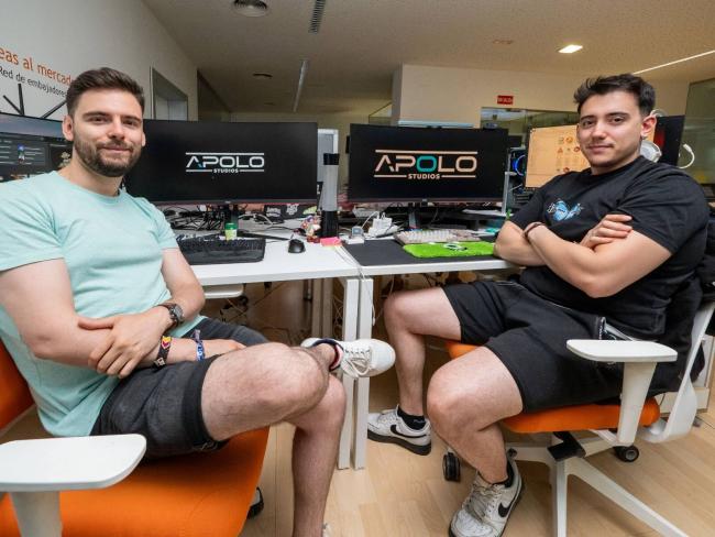 Omar Rabadán y John Domingo, fundadores de Apolo Studio